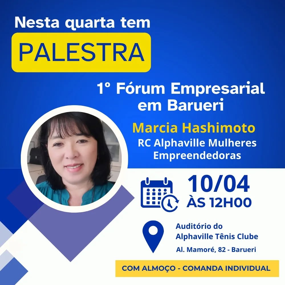 1º Fórum Empresarial em Barueri